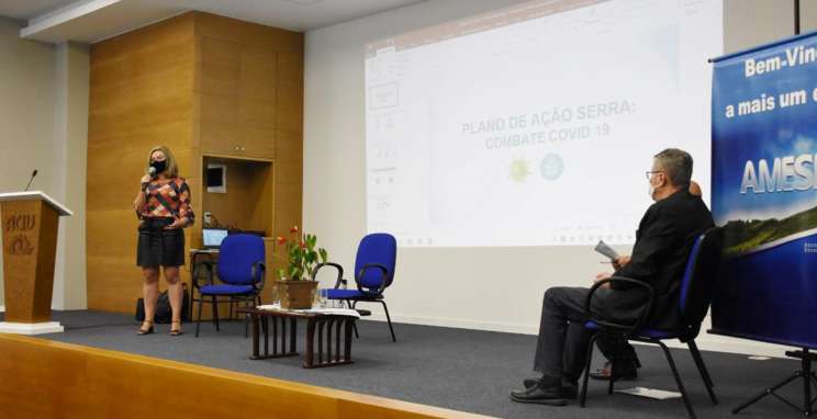 CIC-BG apresenta na Amesne dados da pandemia na Serra