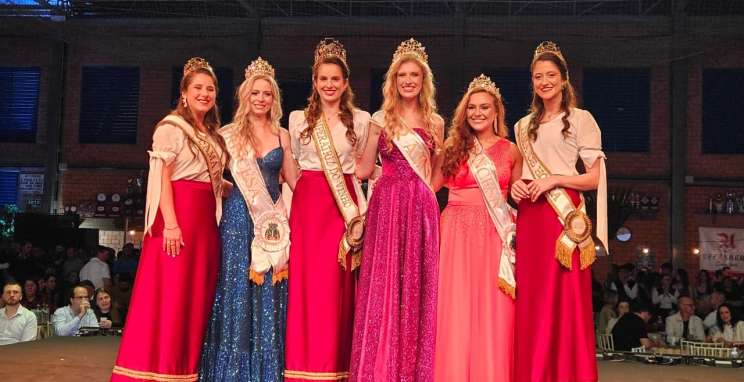 Corte da 22ª Fenavinho prestigia escolha das soberanas da 10ª Alto Fest