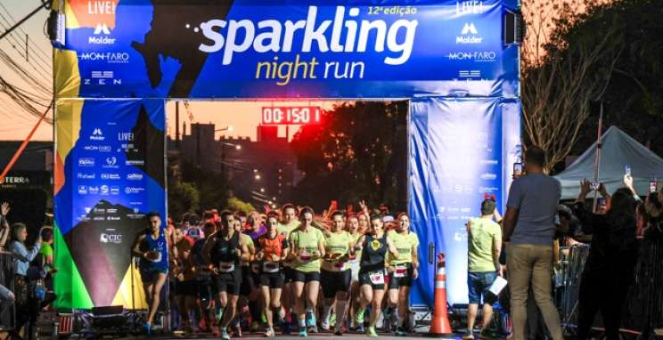 Sparkling Night Run transforma Bento Gonçalves em circuito de esporte e celebração