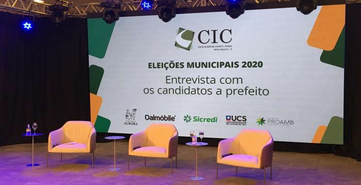 CIC-BG realiza série de entrevistas com candidatos a prefeito de Bento Gonçalves