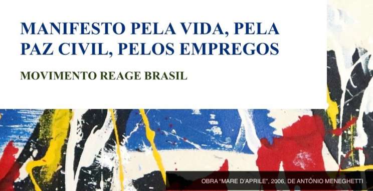 CIC-BG é um dos instituidores do Movimento Reage Brasil