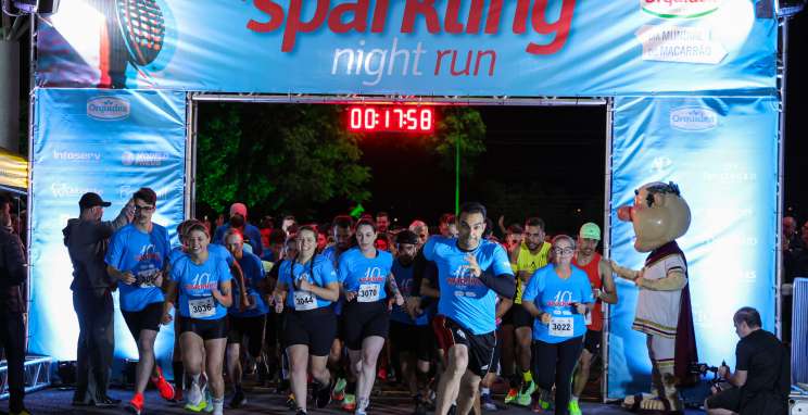 Sparkling Night Run prepara 11ª edição na noite de 25 de outubro - Crédito: Márcio Rodrigues