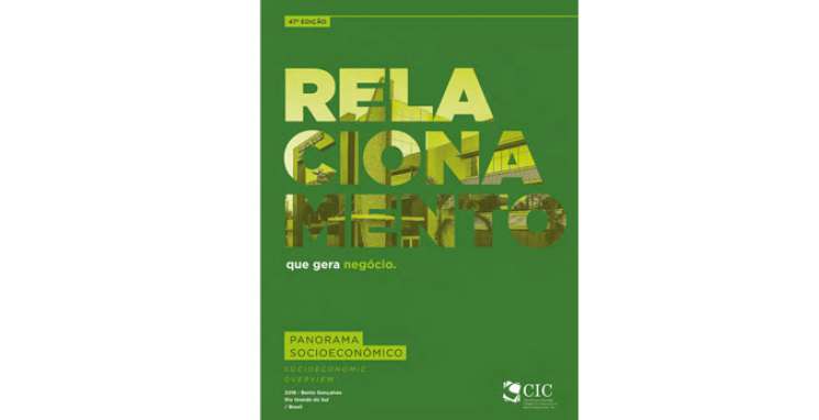 Revista Panorama Socioeconômico do CIC-BG inova e traz dados do primeiro semestre de 2019