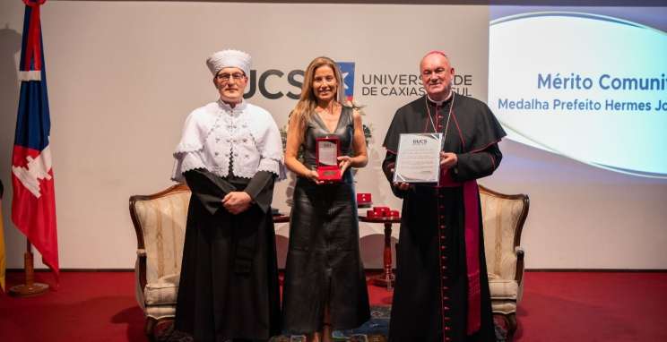 CIC-BG recebe mérito comunitário da UCS