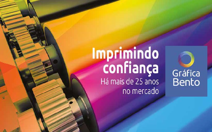 Gráfica Bento imprime com tecnologia e qualidade