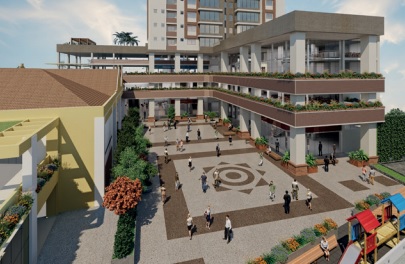 Piazza Salton, compras e lazer no coração da cidade