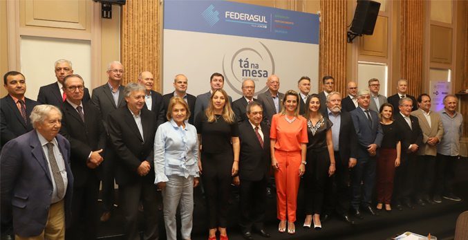 Elton Paulo Gialdi toma posse no Conselho Superior da Federasul