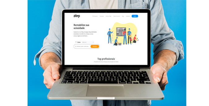 Zitep apresenta plataforma digital que reúne profissionais e empresas prestadoras de serviços