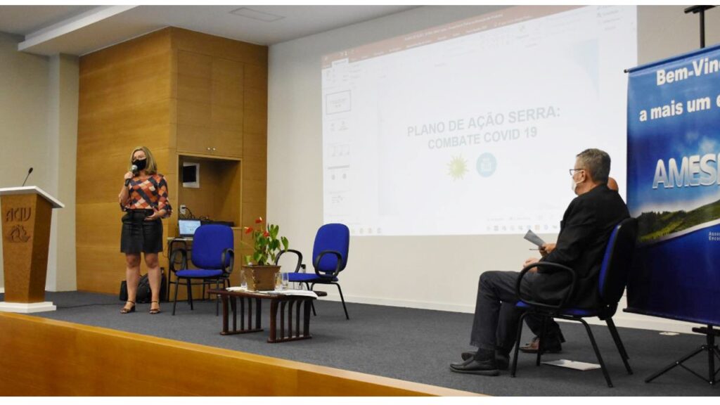 CIC-BG apresenta na Amesne dados da pandemia na Serra