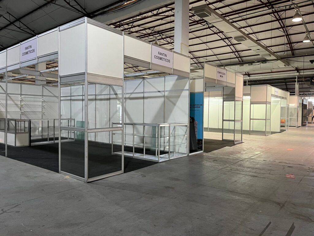 Reta final: montagem dos estandes da 30ª ExpoBento está próxima da conclusão