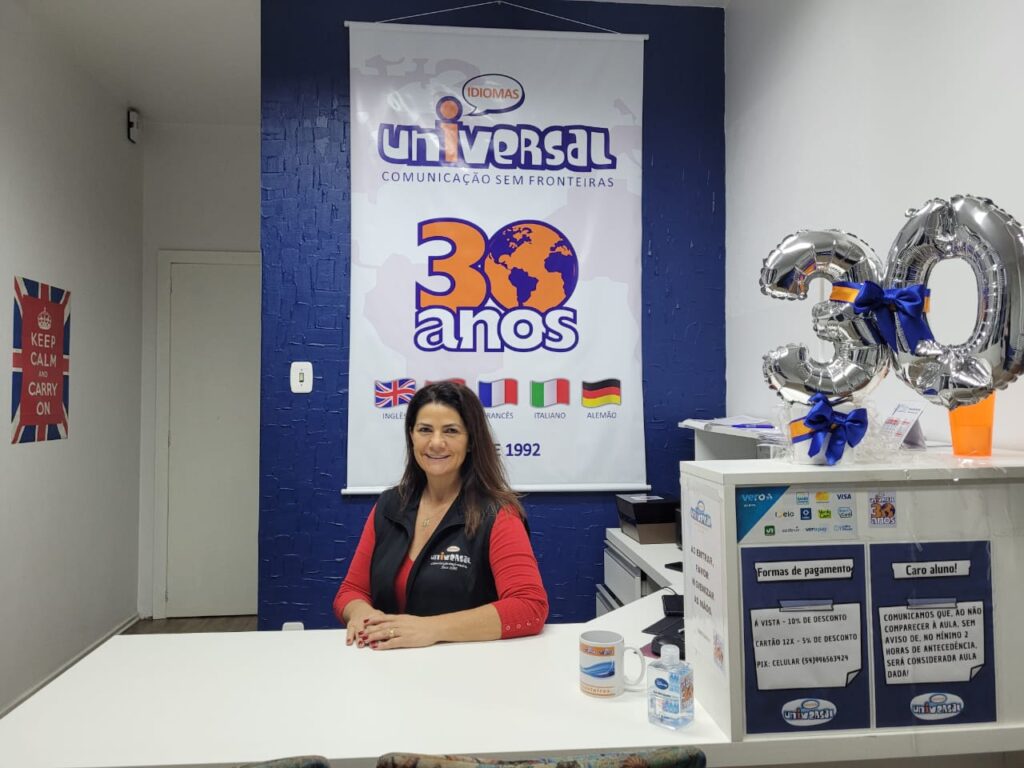 Universal Idiomas oferece seis diferentes cursos aos seus alunos