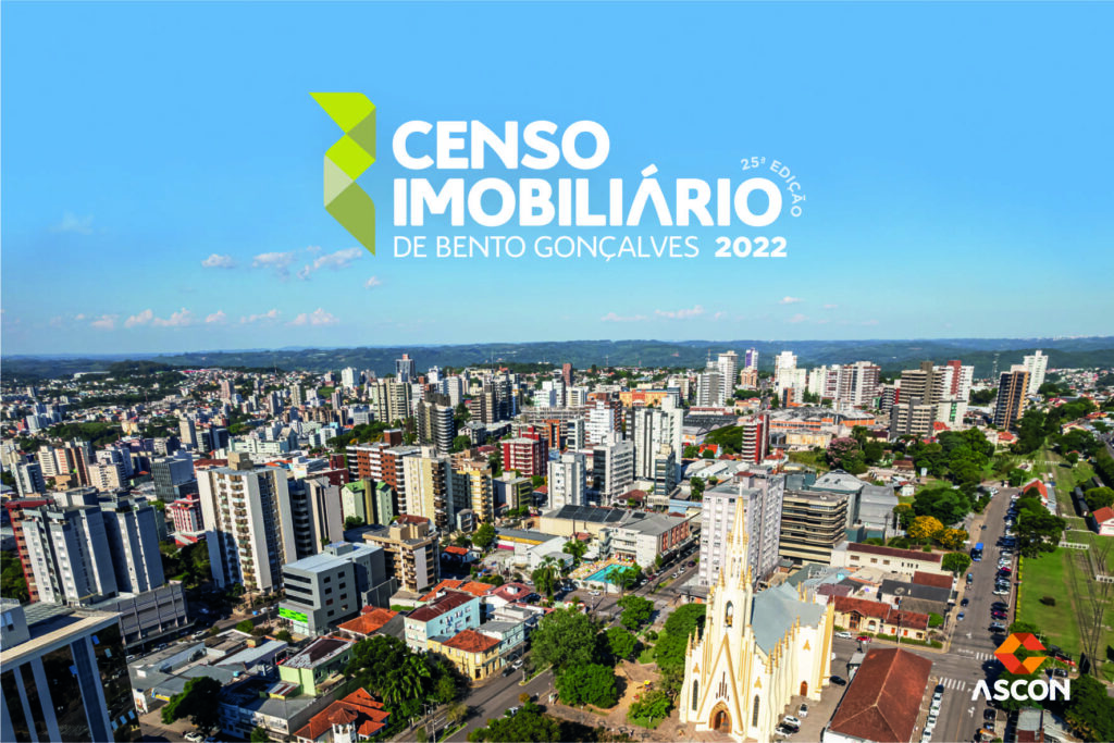 ASCON divulga o censo imobiliário de Bento Gonçalves 2022