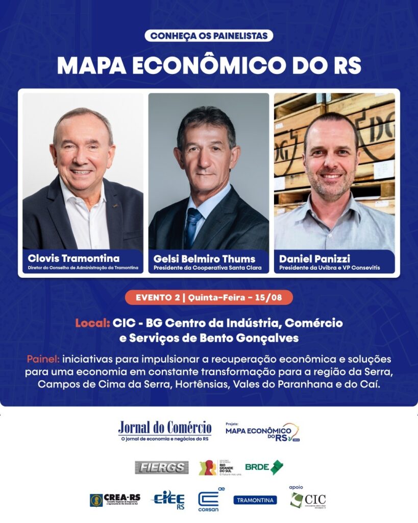 CIC-BG recebe apresentação do Mapa Econômico do RS