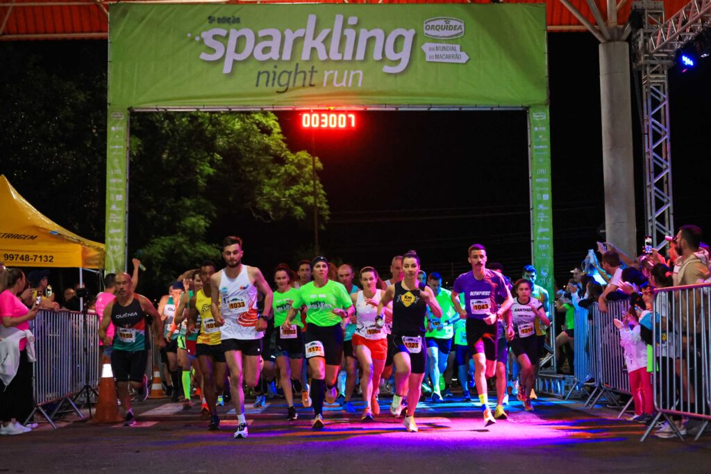 Inscrições para a 10ª Sparkling Night Run encerram dia 15 de outubro