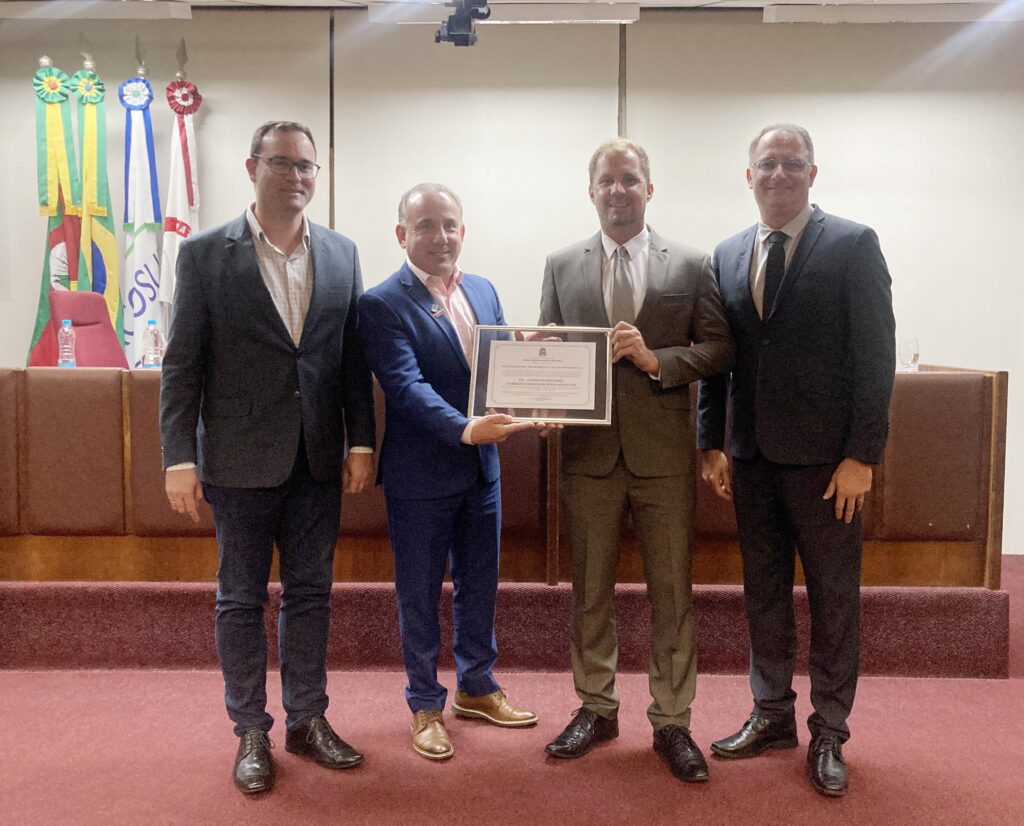 CIC-BG recebe Portaria de Louvor e Agradecimento pela 32ª ExpoBento e 19ª Fenavinho