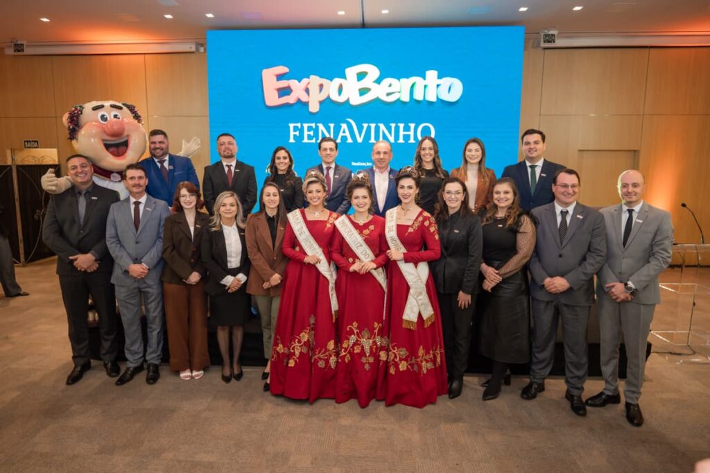 34ª ExpoBento e 21ª Fenavinho anunciam diretorias da edição que ocorre de 04 a 14 de junho de 2026