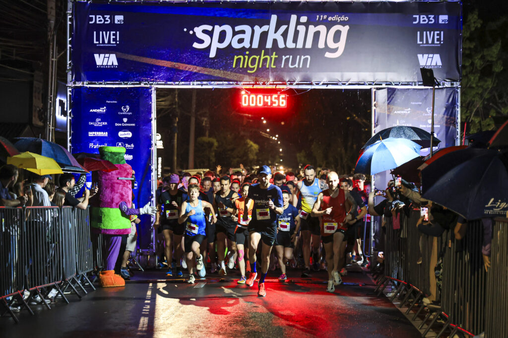 Sparkling Night Run integra atletas e comunidade em sua maior edição